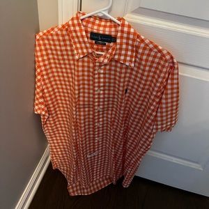 Mens button down shirt. Polo Ralph Lauren. Large.